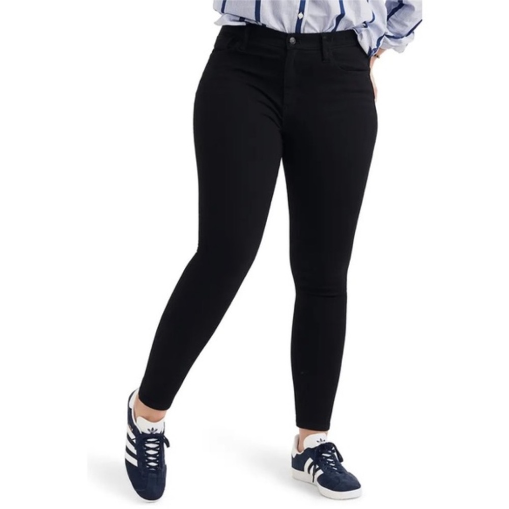 Madewell Roadtripper Black Skinny Jeans Size 34